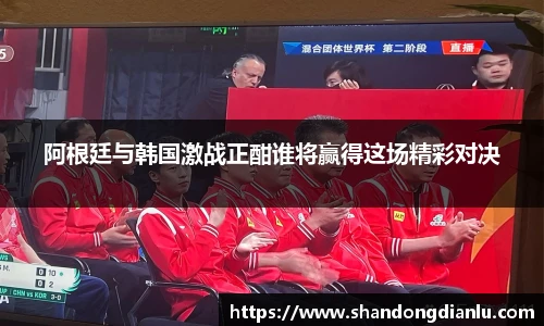 阿根廷与韩国激战正酣谁将赢得这场精彩对决